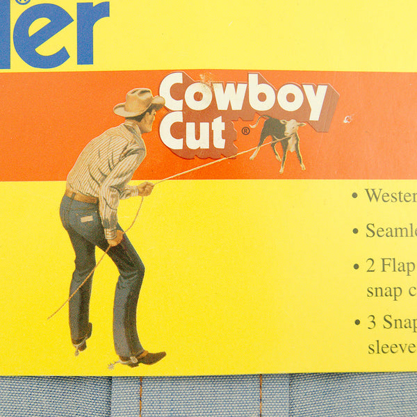 80s does 1950s Wrangler Shirt Cats Like Us