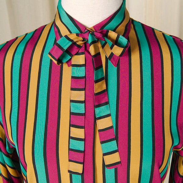 80s does 1960s Mardi Gras Shirt Cats Like Us
