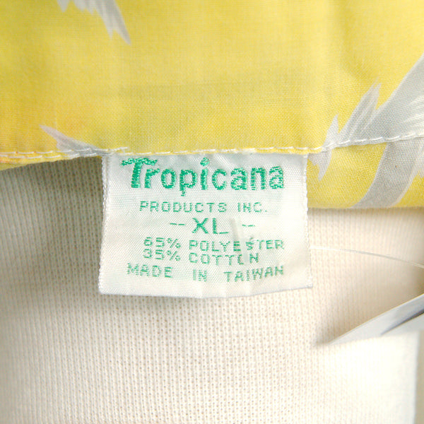 80s does 1960s Palm Tree Shirt Cats Like Us