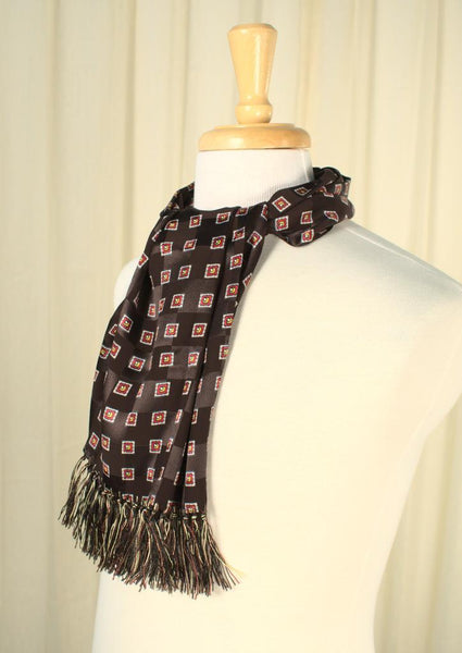 90s does 1950s Squares Scarf Cats Like Us