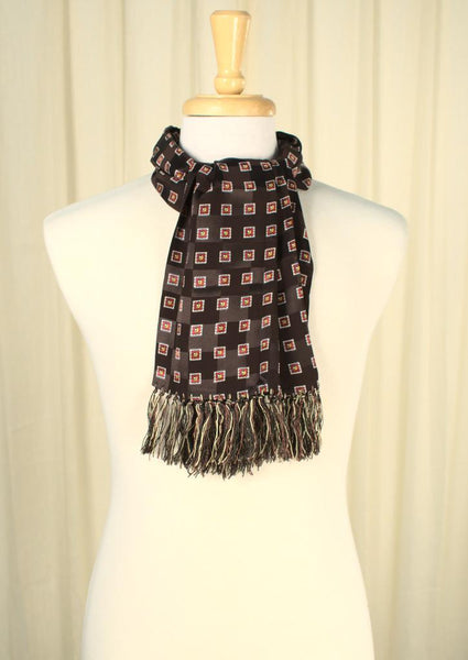90s does 1950s Squares Scarf Cats Like Us