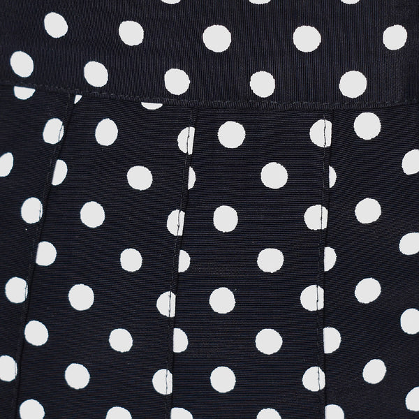 90s does 1950s Vintage Polka Dot Skirt Cats Like Us