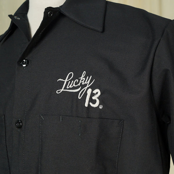 Ace of Spades Work Shirt Cats Like Us