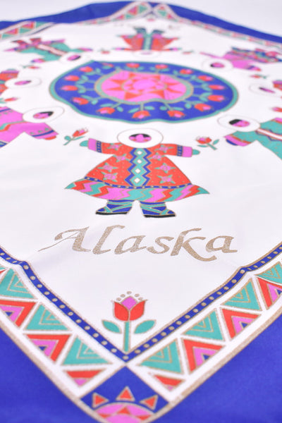 Alaska Souvenir Scarf Cats Like Us