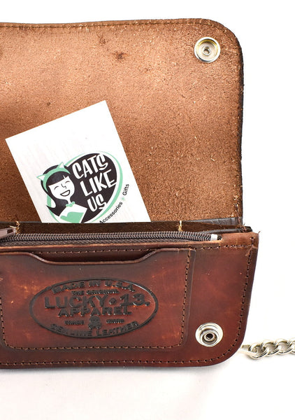 Aloha Pinup Tiki Chain Wallet Cats Like Us