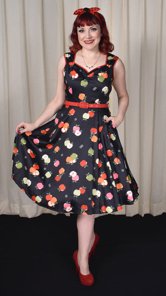 Apple Picking Swing Dress Cats Like Us