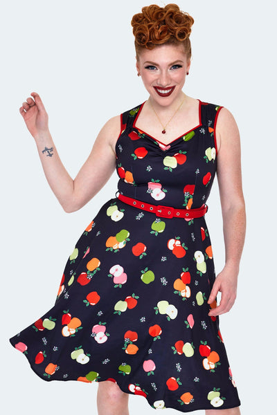 Apple Picking Swing Dress Cats Like Us