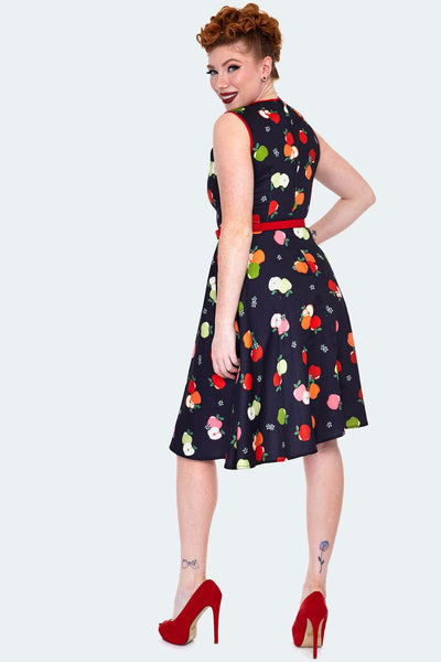 Apple Picking Swing Dress Cats Like Us