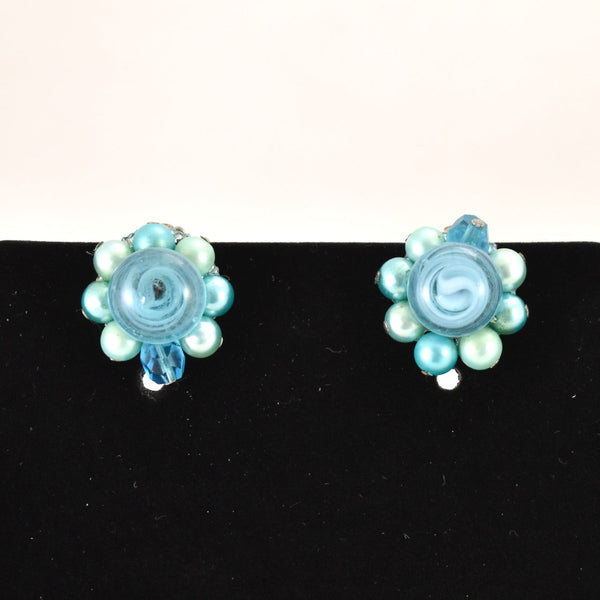 Aqua Pearl Necklace Set Cats Like Us