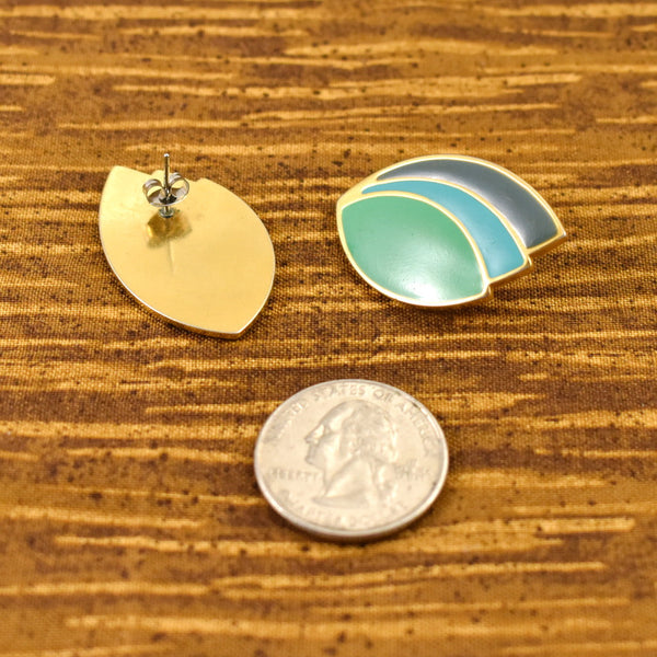 Avon Paradise Colors Earrings Cats Like Us