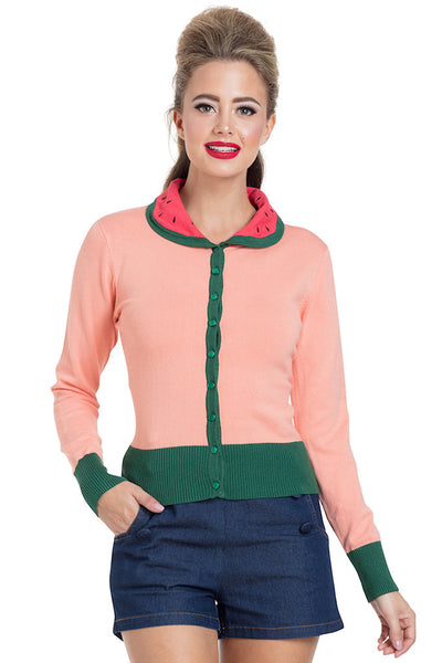 Baby Watermelon Cardigan Cats Like Us
