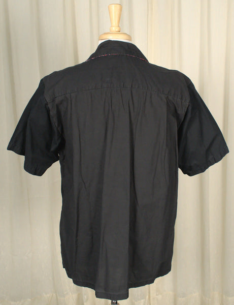 Barkcloth Panel Hawaiian Shirt Cats Like Us