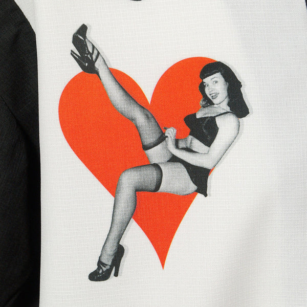 Bettie Page Card Suit Shirt Cats Like Us