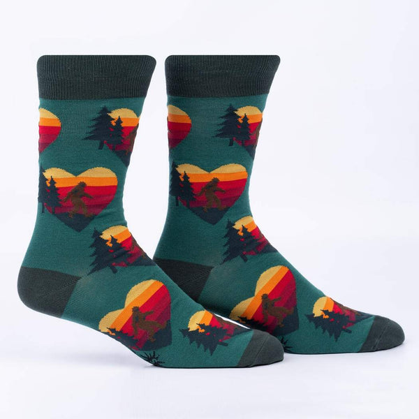 Bigfoot Big Heart Socks Cats Like Us