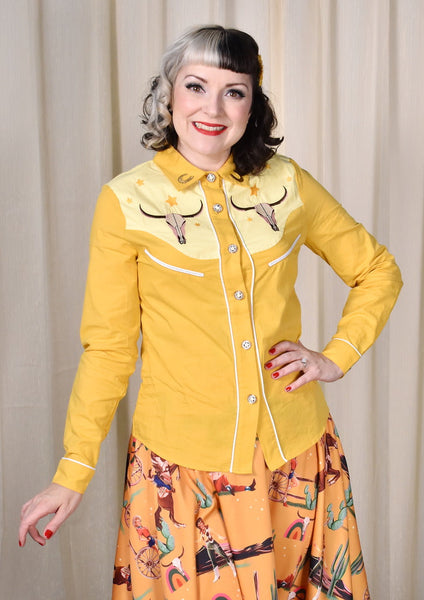 Birdie Western Shirt Cats Like Us