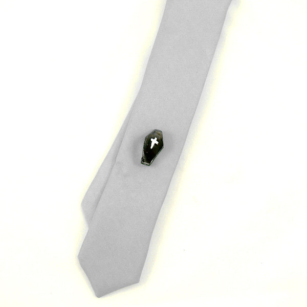 Black Coffin Tie Tack Cats Like Us