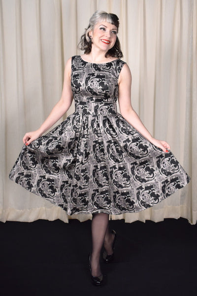 Black & Gray Cats Lily Dress Cats Like Us