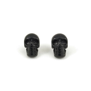 Black Skull Earrings Cats Like Us
