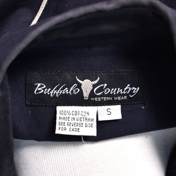 Black Swirl Embroidered Western Shirt Cats Like Us