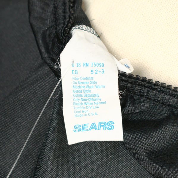 Black Vintage Half Slip W27-40 L24 Cats Like Us