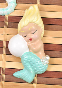 Blonde Turquoise Mermaid Deluxe Cats Like Us