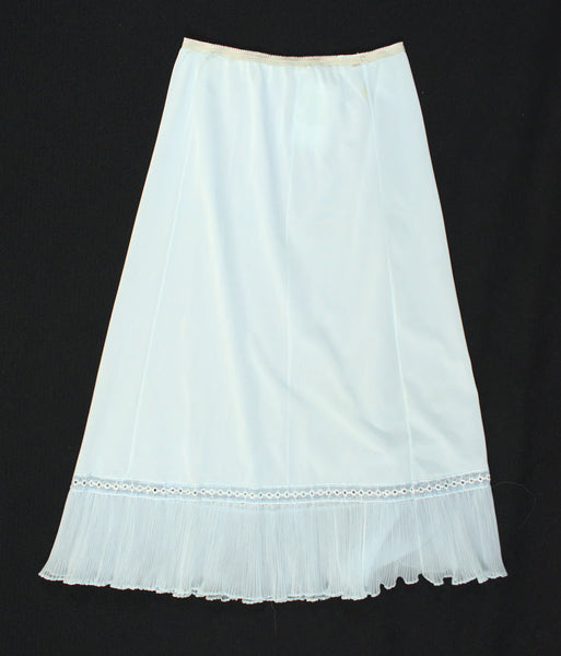 Blue Eyelet Vintage Half Slip W24-29 Cats Like Us