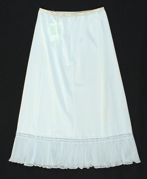 Blue Eyelet Vintage Half Slip W24-29 Cats Like Us