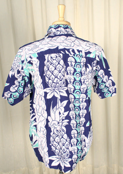 Blue & Gray Pineapple Shirt Cats Like Us