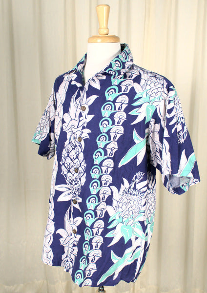 Blue & Gray Pineapple Shirt Cats Like Us