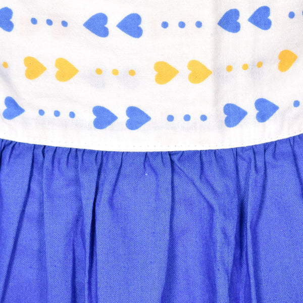 Blue Hearts Half Apron Cats Like Us