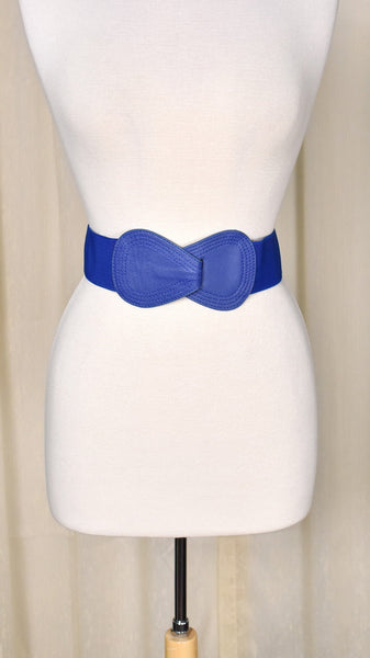 Blue Hourglass Cinch Belt Cats Like Us