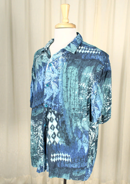 Blue Ocean Hawaiian Shirt Cats Like Us