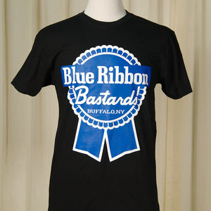 Blue Ribbon Bastards Logo Mens Cats Like Us