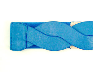 Blue Swirl Cinch Belt Cats Like Us