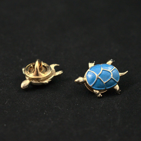 Blue Turtle Scatter Lapel Pins Cats Like Us