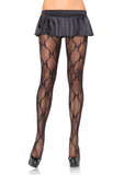Leg Avenue Bow Lace Pantyhose