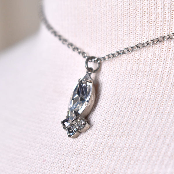 Brilliant Marquise Necklace Cats Like Us
