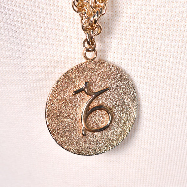 Capricorn Medallion Necklace Cats Like Us