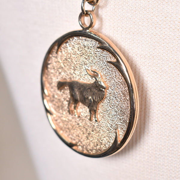 Capricorn Medallion Necklace Cats Like Us