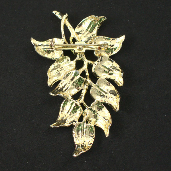 Cascading Leaf Brooch Cats Like Us