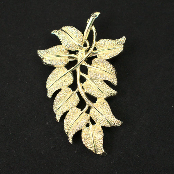 Cascading Leaf Brooch Cats Like Us