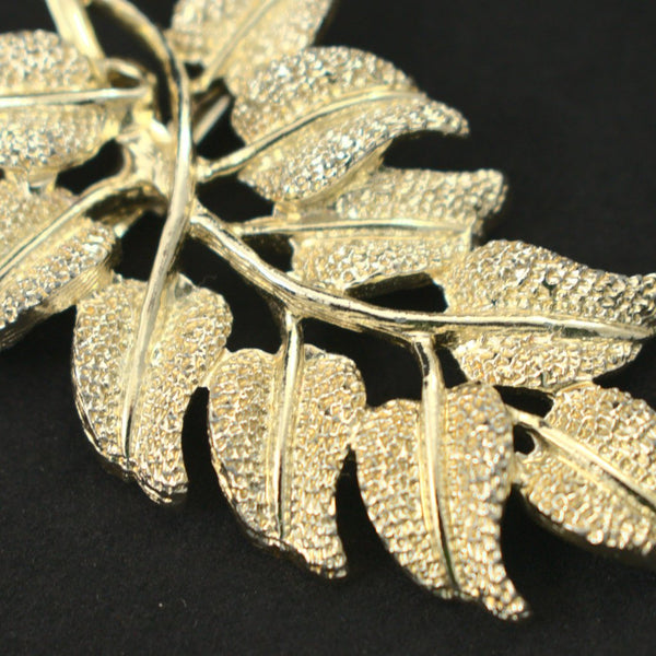 Cascading Leaf Brooch Cats Like Us