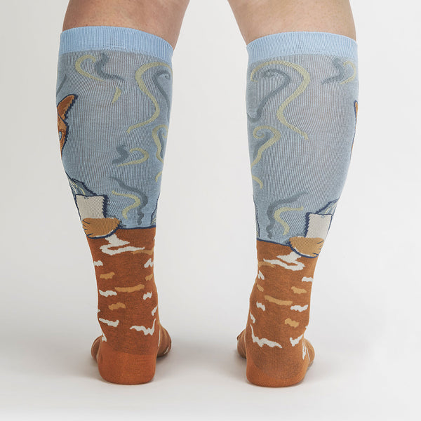 Cat Van Gogh Selfie Knee Socks Cats Like Us