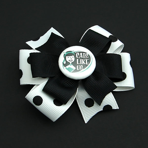 Cats Like Us Polka Dot Bow Cats Like Us