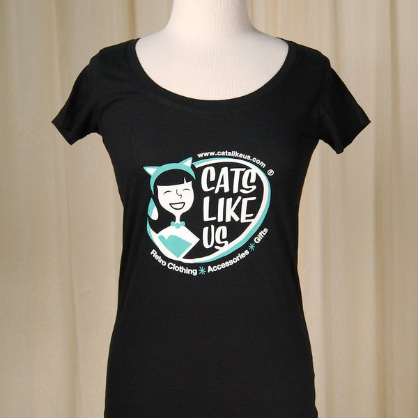 Cats Like Us Scoop Neck T Cats Like Us