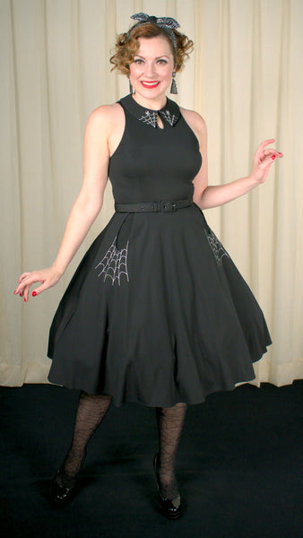 Charlie Spiderweb Swing Dress Cats Like Us