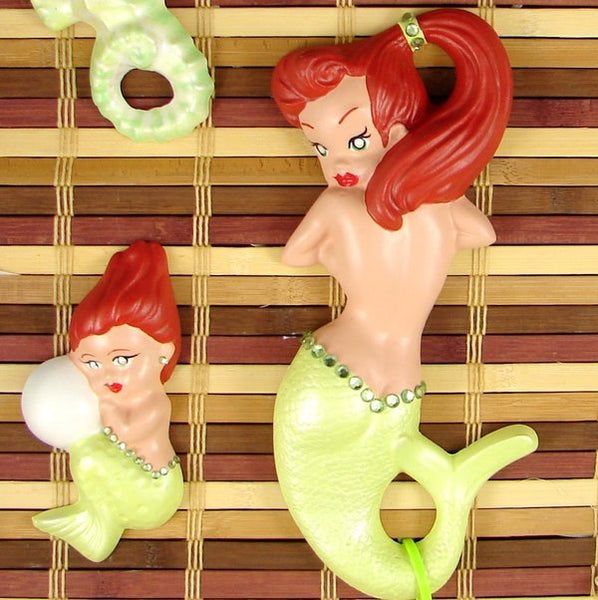 Chartruese Redhead Mermaid Deluxe Cats Like Us