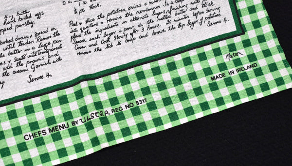 Chef's Menu Tea Towel Cats Like Us