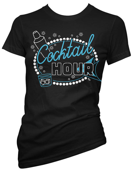Cocktail Hour T Shirt Cats Like Us