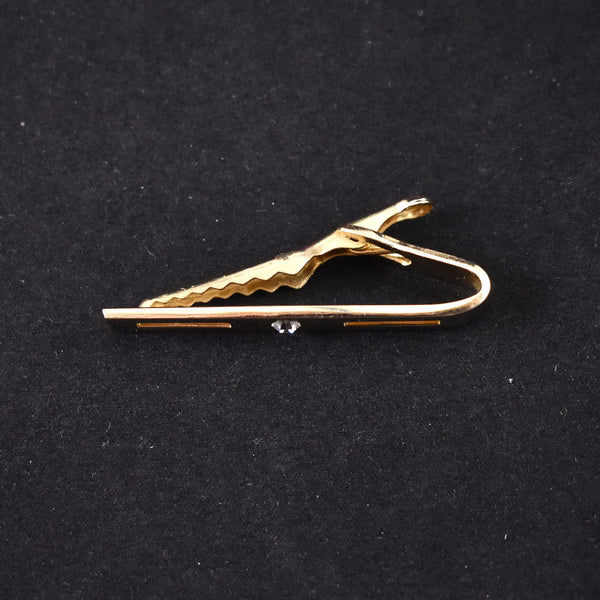 Cut Out & Rhinestone Vintage Tie Bar Cats Like Us